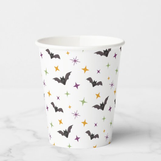 Schattigee Halloween Papieren Bekers Maat: 8oz Pap (Links)