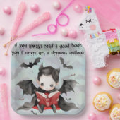 Schattigee Halloween! 👻 Papieren Bordje (Feest)