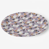 Schattigee Halloween Party Borden Papieren Bordje (Gekanteld)