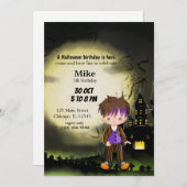 Schattigee Halloween party Joker Kaart (Voorkant / Achterkant)