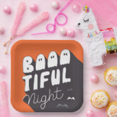 Schattigee Halloween Party Paper Borden Papieren Bordje (Feest)