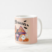 Schattigee Halloween Party Supplies voor alle leef Koffiemok (Voorkant rechts)