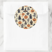 Schattigee Halloween Patroon Stickers (Tas)