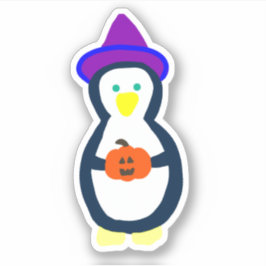 Schattigee Halloween Penguin Sticker