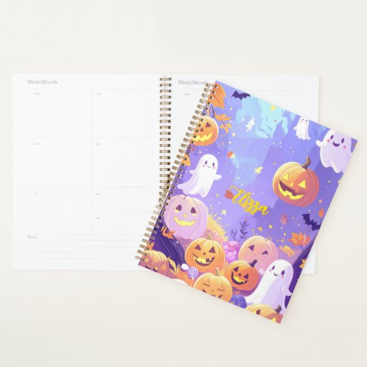  Schattigee Halloween Planner (Display)
