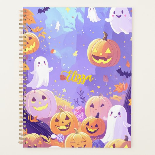  Schattigee Halloween Planner (Voorkant)