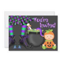 Schattigee Halloween Pompoen Baby 1e Verjaardag Ui