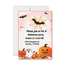 Schattigee Halloween pompoen en geest