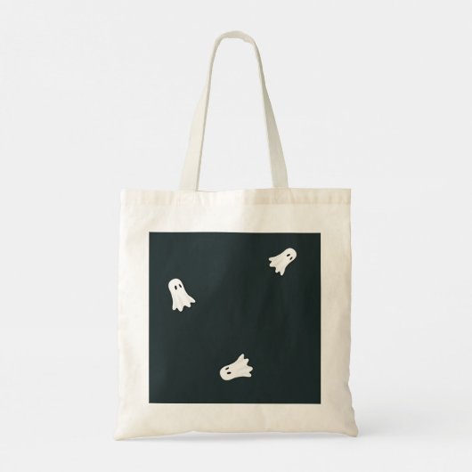 Schattigee Halloween Pompoen en Geesten Trick or t Tote Bag (Achterkant)