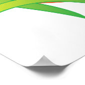 Schattigee Halloween pompoen Jack-O-Lantern Poster (Hoek)