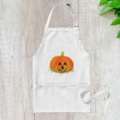 Schattigee Halloween pompoen Jack-O-Lantern Standaard Schort