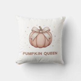 Schattigee Halloween pompoen met boog Kussen