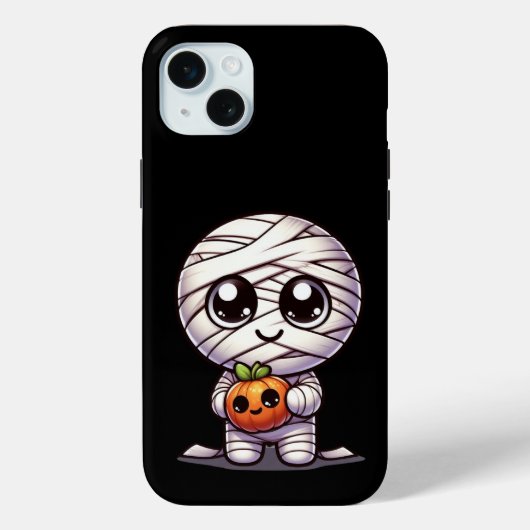 Schattigee Halloween pompoen / mummie Case-Mate iPhone Case (Achterkant)