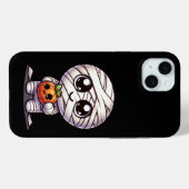 Schattigee Halloween pompoen / mummie Case-Mate iPhone Case (Achterkant (horizontaal))