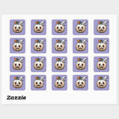 Schattigee Halloween pompoen Sticker - Kawaii Styl (Vel)