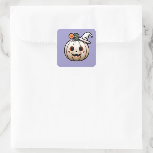 Schattigee Halloween pompoen Sticker - Kawaii Styl (Tas)