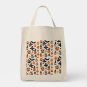 Schattigee Halloween pompoen Tas – Spooky Herfst V (Achterkant)
