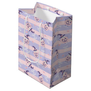 Schattigee Halloween pompoenen en heks Petten Patr Medium Cadeauzakje