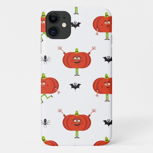 Schattigee Halloween pompoenen, spin & vleermuispa Case-Mate iPhone Case (Achterkant)