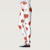 Schattigee Halloween pompoenen, spin & vleermuispa Leggings (Links)