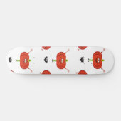 Schattigee Halloween pompoenen, spin & vleermuispa Persoonlijk Skateboard (Horizontaal)