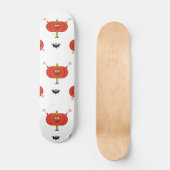 Schattigee Halloween pompoenen, spin & vleermuispa Persoonlijk Skateboard (Voorkant)