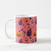 Schattigee Halloween pompoenpatroon Mok (Links)