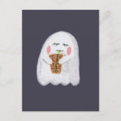 Schattigee Halloween Post Kaart - Halloween Girly  (Voorkant)