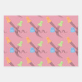 Schattigee Halloween print met naadloos patroon. Inpakpapier Vel (Voorkant 2)