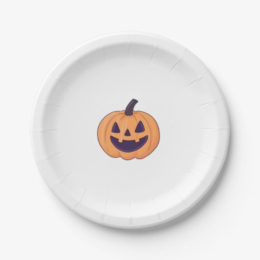 Schattigee Halloween Pumpkin Paper Bord (Voorkant)