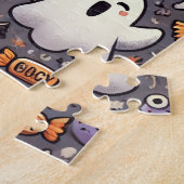 Schattigee Halloween puzzel (Zijkant)
