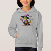 Schattigee Halloween Raptor / Dinosaur Witch (Voorkant)
