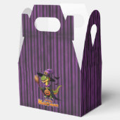 Schattigee Halloween Raptor / Dinosaur Witch Bedankdoosjes (Geopend)