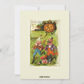  Schattigee Halloween Rave Party Kaart (Achterkant)