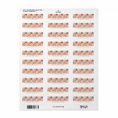 Schattigee Halloween Retour Adreslabels Etiket (Full Sheet)