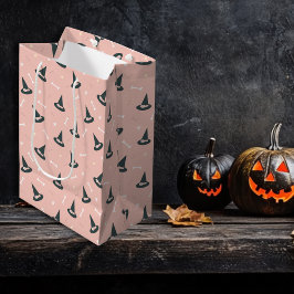 Schattigee Halloween roze botten Kawaii Medium Cadeauzakje