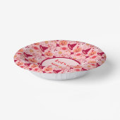 Schattigee Halloween roze pastel Papieren Kommen (Gebogen)