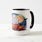 Schattigee Halloween scene Mok (Voorkant rechts)