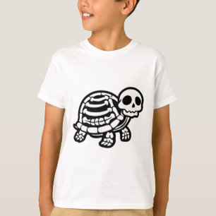 Schattigee Halloween schildpad skelet schildpad sc T-shirt