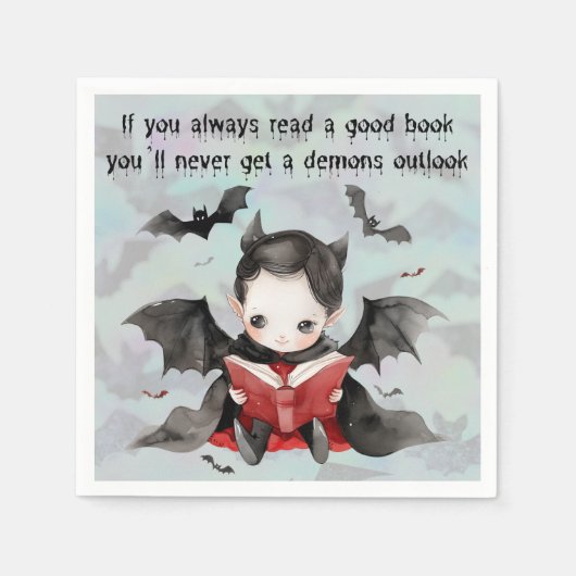 Schattigee Halloween! 👻 Servet (Voorkant)