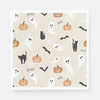 Schattigee Halloween servetten en feestartikelen