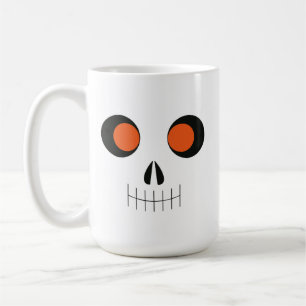 Schattigee Halloween Skeleton Coffee Mok