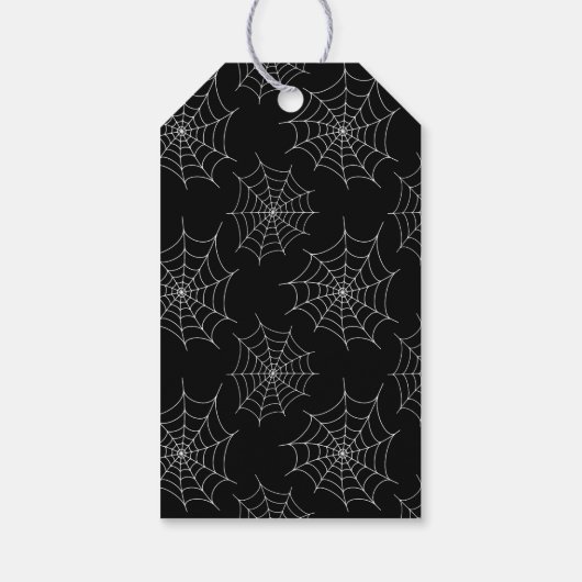 Schattigee Halloween Skeleton Cookie Cadeaulabel (Achterkant)