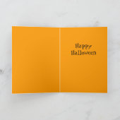 Schattigee Halloween Skeleton Kaarten (Binnen)