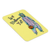 Schattigee Halloween Skeleton Magnet Magneet (Rechterzijde)