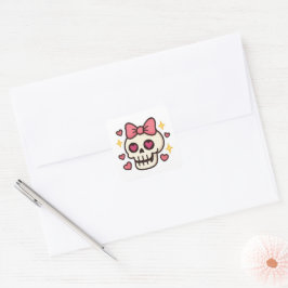 Schattigee Halloween Skull sticker