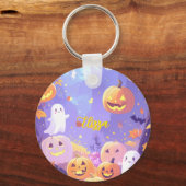  Schattigee Halloween Sleutelhanger (Voorkant)