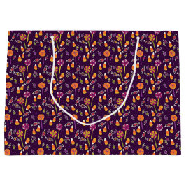 Schattigee Halloween Snoep Patroon Gift Bag Groot Cadeauzakje