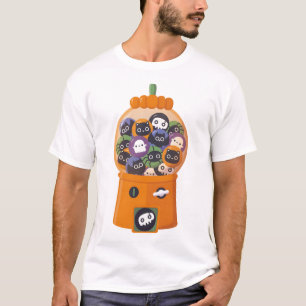 Schattigee Halloween Snoep pompoen dispenser T-shirt