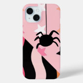 Schattigee Halloween Spider & Stars Case-Mate iPhone Case (Achterkant)